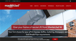 Desktop Screenshot of mastercladni.co.uk